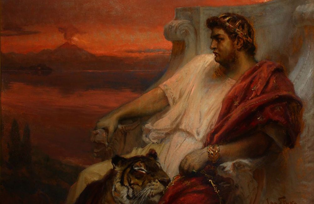 Schilderij van Nero uit circa 1900. (foto: Wikimedia)