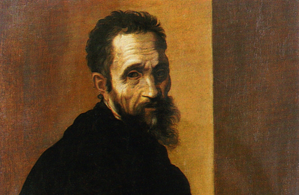 Portret van Michelangelo op 60-jarige leeftijd door Jacopino del Conte. (Foto: Wikimedia) Portret van Michelangelo op 60-jarige leeftijd door Jacopino del Conte. (Foto: Wikimedia)