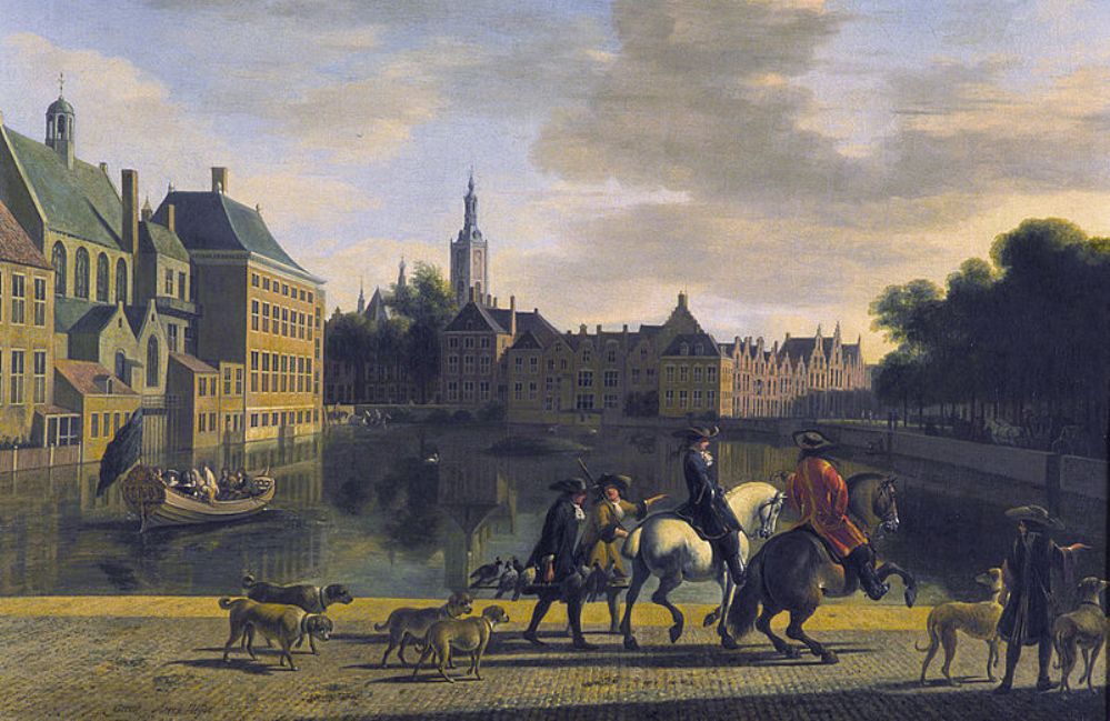 Den Haag in de 17e eeuw. (Foto: Wikimedia)