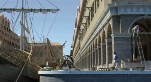 Bekijk de oude havens van Rome
